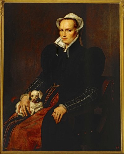 Porträt einer verheirateten Frau von Anthonis van Dashorst (c.1519-1576/77) Mor