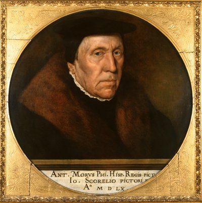 Jan van Scorel (1495-1562) 1560 (olej na panelu) od Anthonis van Dashorst Mor