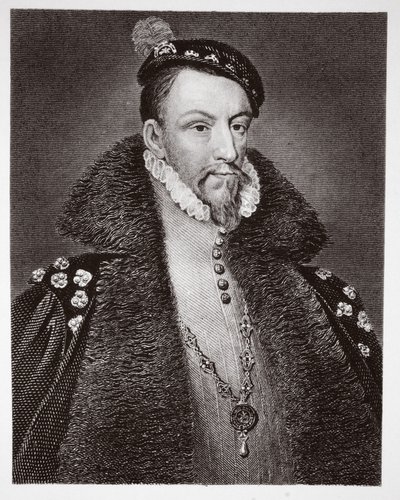 Thomas Radclyffe, hrabě ze Sussexu, vyryl H. Robinson od Anthonis van Dashorst Mor