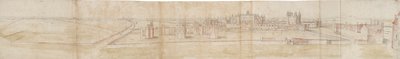 Palác Hampton Court ze severu, c1550-1560 od Anthonis van den Wyngaerde