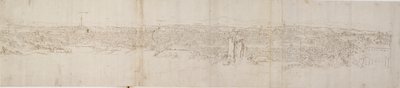 Panoramatický pohled na Řím z Monte Janiculus, c1550 od Anthonis van den Wyngaerde