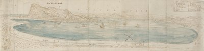 Panoramatický výhled na záliv Gibraltar, c1567 od Anthonis van den Wyngaerde