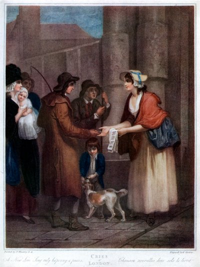 A New Love Song, Only Hapenny a Piece, 1796, 1929 od Anthony Cardon