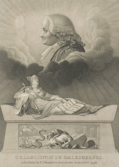 Christian Guillaume de Lamoignon de Malesherbes, 1798 od Anthony Cardon