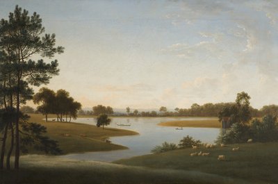 Tabley: The Park and Mere od Anthony Devis