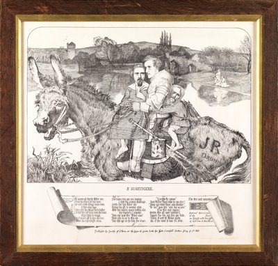 Noční můra (zincotype) od Anthony Frederick Augustus Sandys