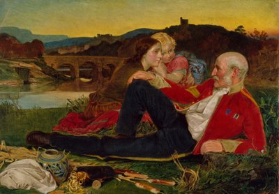 Podzim, kolem 1860-62 od Anthony Frederick Augustus Sandys