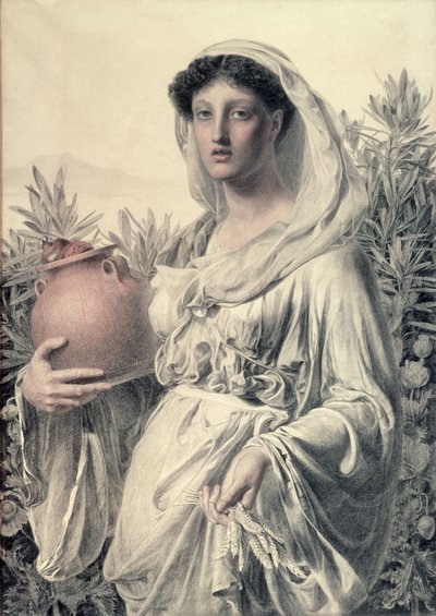 Persefona od Anthony Frederick Augustus Sandys