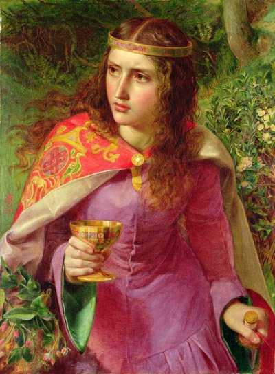 Královna Eleonora, manželka krále Jindřicha II. od Anthony Frederick Augustus Sandys