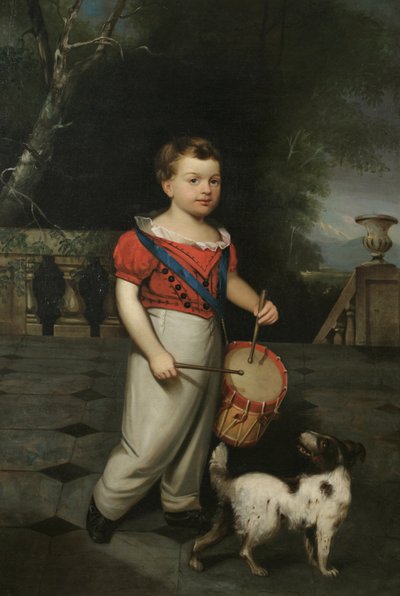 Mladý bubeník, 1830-31 od Anthony Lewis De Rose