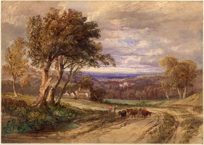 Lanercost Priory od Anthony Vandyke Copley Fielding
