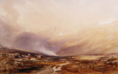 Snowdon od Anthony Vandyke Copley Fielding