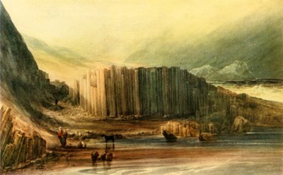 „Isle of Staffa“, počátek poloviny 19. století, 1946. od Anthony Vandyke Copley Fielding