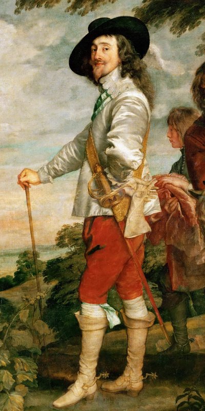 Karel I. na lovu od Anthony van Dyck