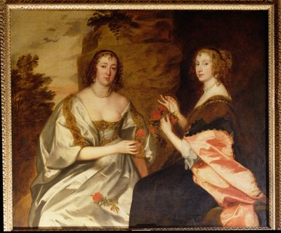 Hraběnka z Mortonu († 1654) a paní Killigrewová († 1638) od Anthony van Dyck