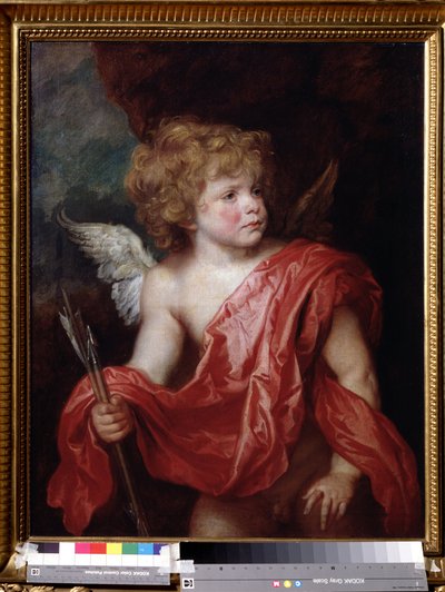 ""Amor (Amor)"" Obraz sira Anthonise (Anton nebo Antoon) van Dycka (1599-1641) Puškinovo muzeum ze 17. století Moskva od Anthony van Dyck