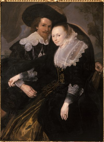 Dvojportrét, kolem roku 1630 od Anthony van Dyck