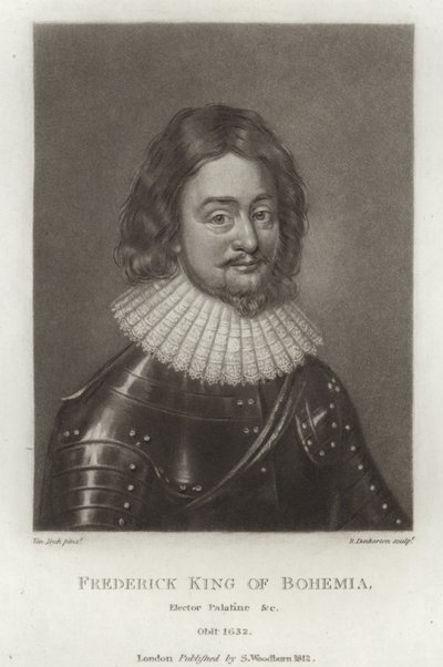 Fridrich král český od Anthony van Dyck