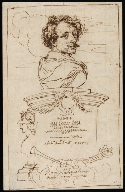 Frontispis z "Ikonografie" od Anthony van Dyck