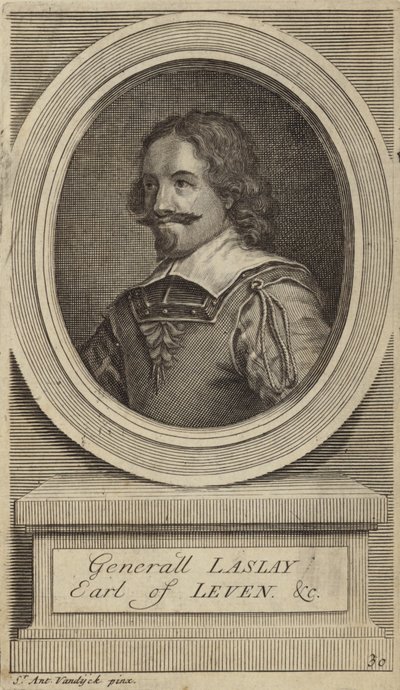 Generál Leslie od Anthony van Dyck