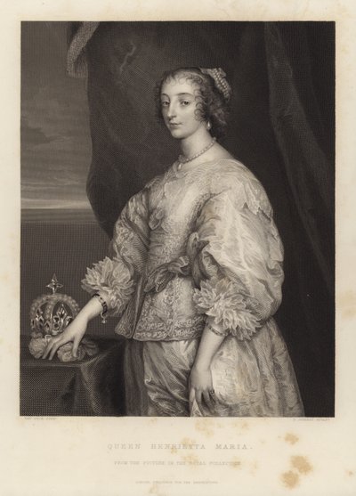 Henrietta Maria od Anthony van Dyck