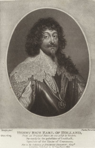 Henry Rich, hrabě z Holandska od Anthony van Dyck