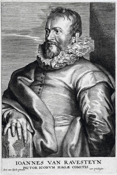 Ioannes van Ravesteyn - Pictor Iconvm Hagae Comitis od Anthony van Dyck