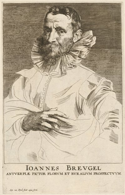 Jan Bruegel starší, pravděpodobně 16261641. od Anthony van Dyck