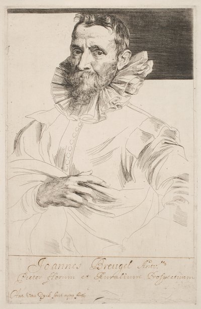 Jan Brueghel, n. 1632 (etsaus) od Anthony van Dyck