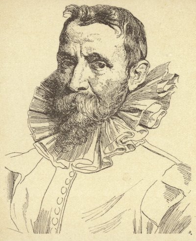 Jan Brueghel starší, vlámský malíř od Anthony van Dyck