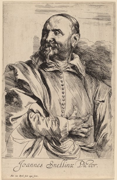 Jan Snellinx, pravděpodobně 16261641. od Anthony van Dyck