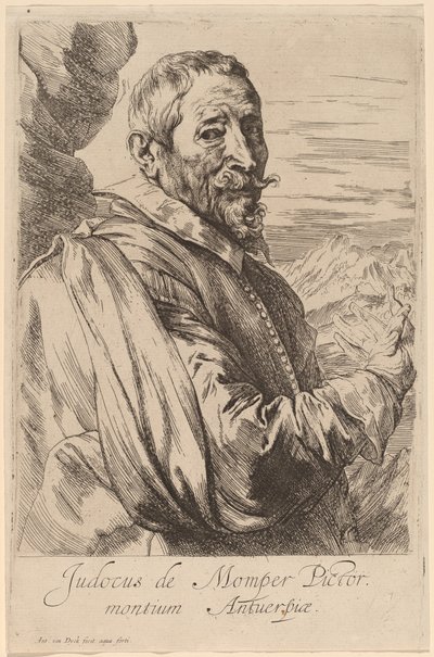 Jodocus de Momper, pravděpodobně 16261641. od Anthony van Dyck