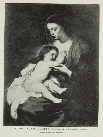 Madona s dítětem od Anthony van Dyck