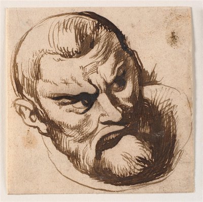 Mandehoved od Anthony van Dyck