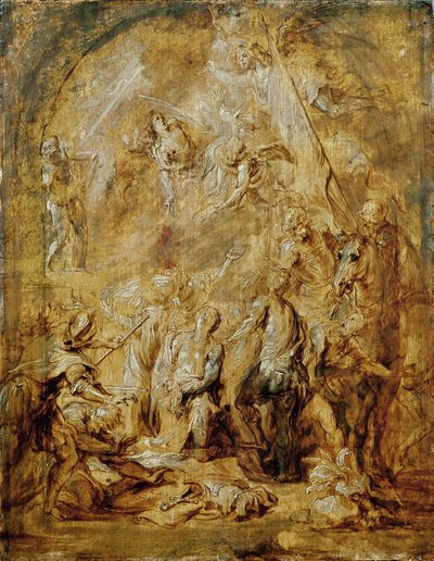 Umučení svatého Jiří od Anthony van Dyck