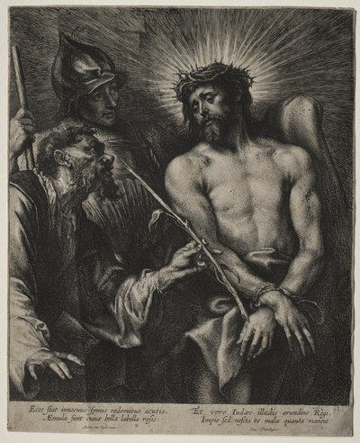 Zesměšňování Krista. od Anthony van Dyck