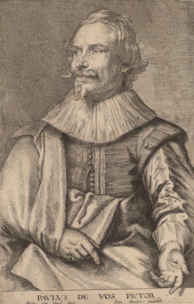 Paul de Vos, pravděpodobně 16261641. od Anthony van Dyck