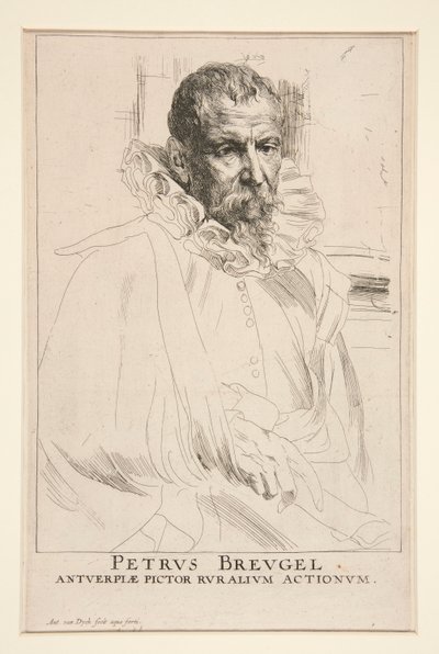 Pieter Brueghel, mladší od Anthony van Dyck