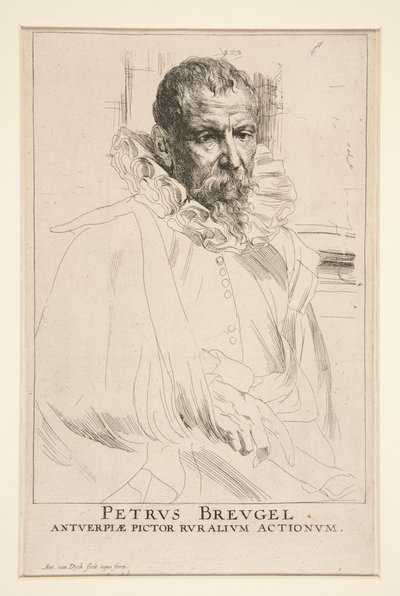 Pieter Brueghel mladší od Anthony van Dyck