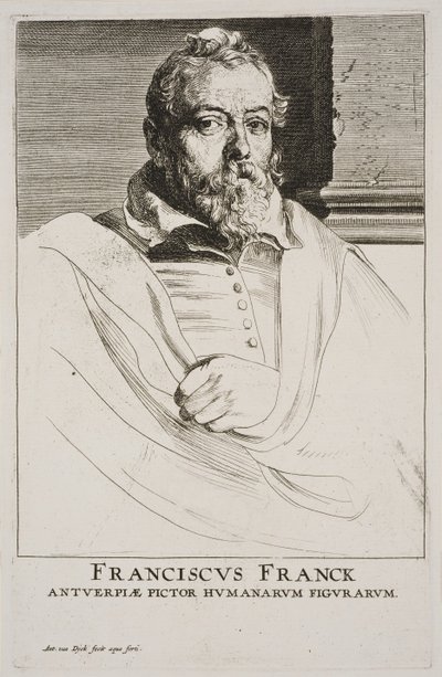 Portrét Franse Franckena od Anthony van Dyck