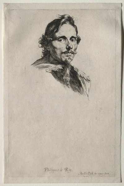 Portrét barona Philippe Le Roye. od Anthony van Dyck