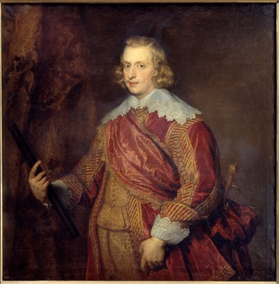 Portrét rakouského kardinála Ferdinanda (1609-1641) Malba Antona Van Dycka (1599-1641) (ec.flam.) Ne 1,07x1,06 m Madrid, Prado Museum od Anthony van Dyck