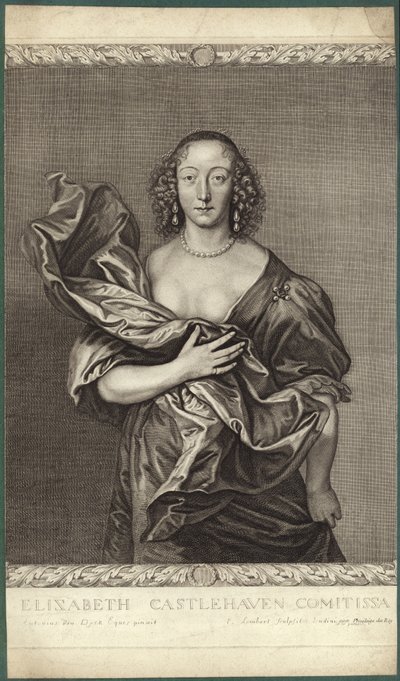 Portrét Alžběty, hraběnky z Castlehavenu od Anthony van Dyck