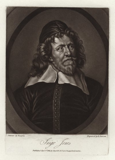 Portrét Iniga Jonese od Anthony van Dyck