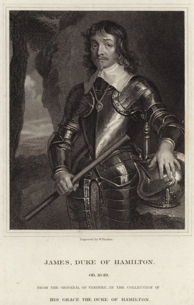 Portrét Jamese Hamiltona, vévody z Hamiltonu od Anthony van Dyck