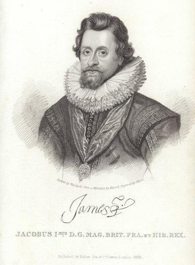 Portrét Jakuba I. z Anglie a Irska od Anthony van Dyck