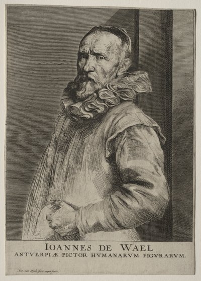 Portrét Jana de Wael Nevers. od Anthony van Dyck