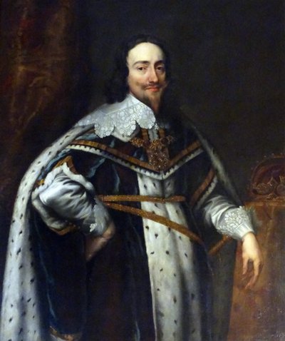 Portrét anglického krále Karla I. (olej na plátně) od Anthony van Dyck