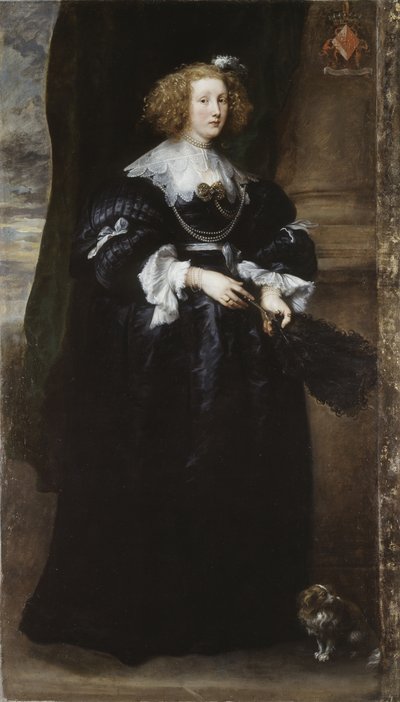 Portrét Marie de Raet od Anthony van Dyck