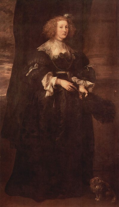 Portrét Marie de Raet od Anthony van Dyck